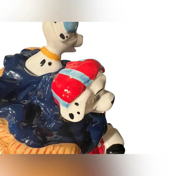 Schmid Disney 101 Dalmations Music Box wind up figurine Cruella De Vil Rare - Picture 10 of 11